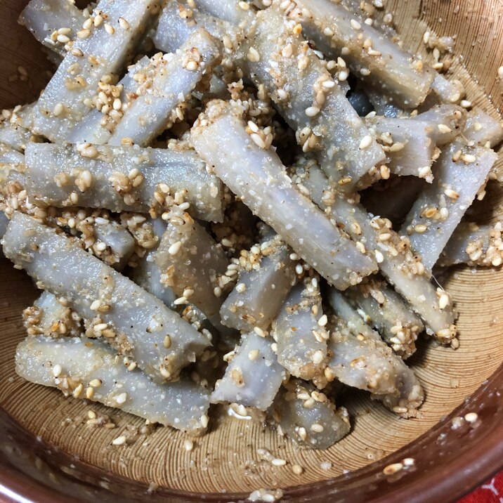 ⭐️白ゴマたっぷりたたきごぼう⭐️
